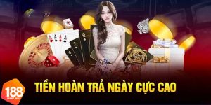 Lưu ý khi bạn nhận khuyến mãi hoàn trả 188bet