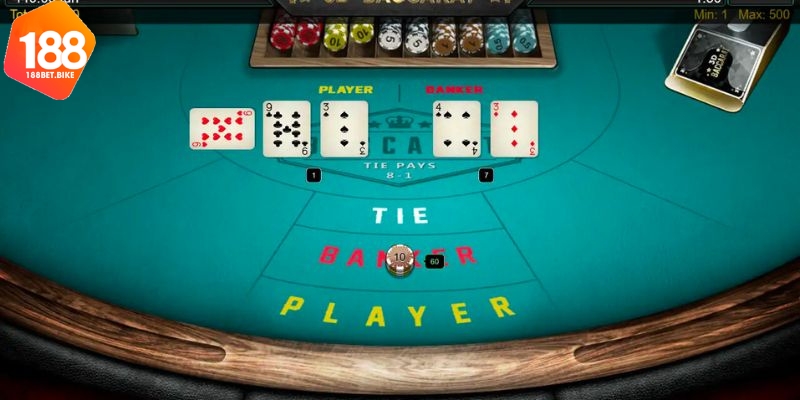 Hướng dẫn cách tính điểm baccarat game online